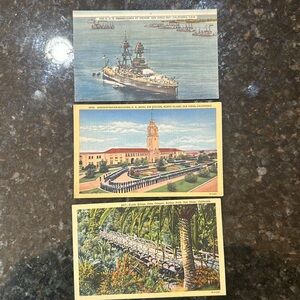 Vintage Postcards San Diego CA